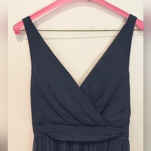 Adrianna Papell Navy Maxi Dress